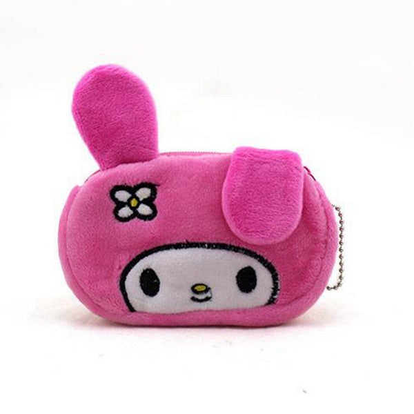 Women Plush Coin Purse Cute Totoro Hello Kitty Wallets Storage Bags Monederos Card Bags Bolsas Carteira Feminina Coin Bag