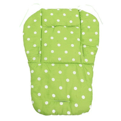 Baby Stroller Cushion Baby Infant Stroller Seat Pushchair Cushion Cotton Mat White Dot Seat Cushion Baby Stroller Accessories