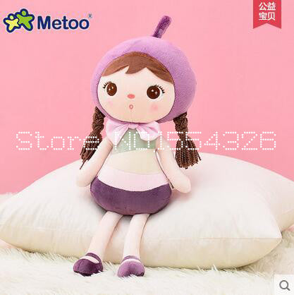 50cm New Metoo Cartoon Stuffed Animals Angela Plush Toys Sleeping Dolls for Children Toy Birthday Gifts Kids Free shipping