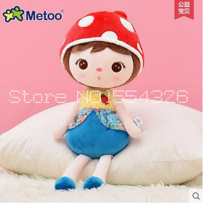 50cm New Metoo Cartoon Stuffed Animals Angela Plush Toys Sleeping Dolls for Children Toy Birthday Gifts Kids Free shipping