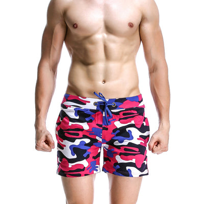 New Camouflage shorts low waist men casual Trunks Comfort Homewear Fitness Workout Shorts