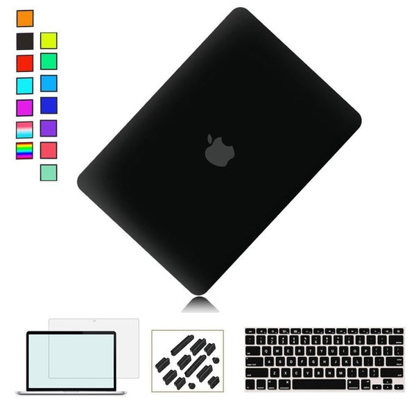 Clear Matte Hard Case For Apple Macbook Air Pro Retina 11 12 13 15 Laptop Bag For Mac Book Air 11.6 13.3 Pro 13 15.4 inch Case