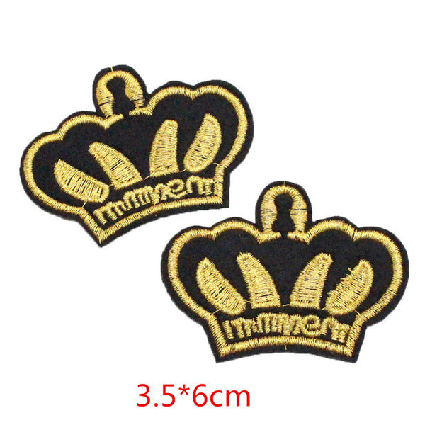 1piece/lot Patch DIY Embroidered Patches Fabric Badges Iron-On Sewing For Patches Clothes Hat Decorative Ornament 082007291