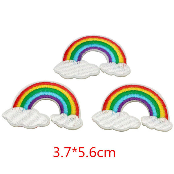 1piece/lot Patch DIY Embroidered Patches Fabric Badges Iron-On Sewing For Patches Clothes Hat Decorative Ornament 082007291