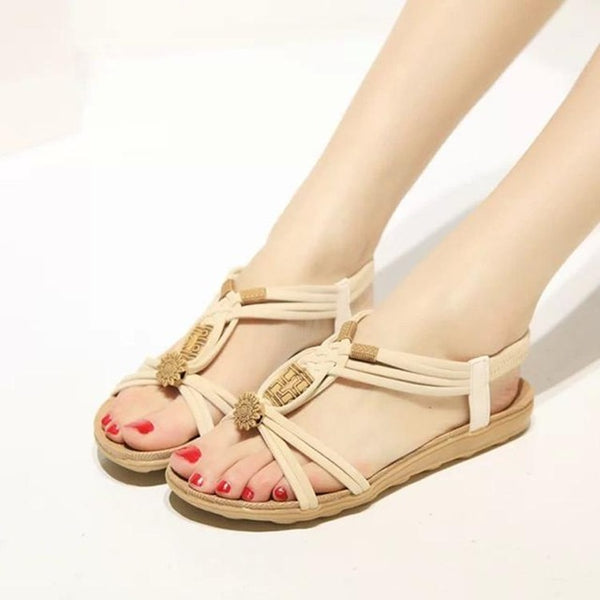 Women Shoes Sandals Comfort Sandals Summer Flip Flops 2017 Fashion High Quality Flat Sandals Gladiator Sandalias Mujer White