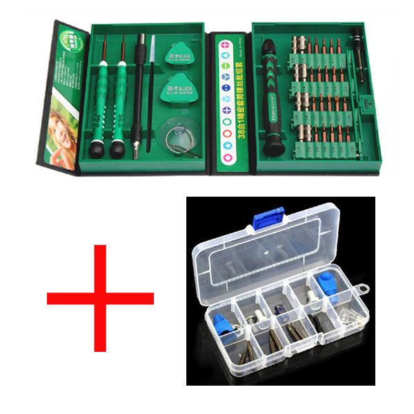 LAOA Sale Screwdriver Set 38 in1 Repair Tools Kit Precision S2 Alloy Steel ferramentas tool for Cell Phone iPhone 4s,5s,6s,PSP