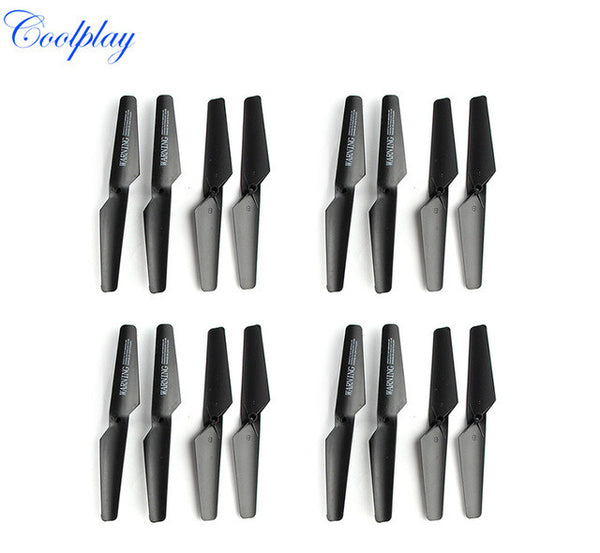 Syma X5C,X5C-1,X5sc 4set=16pcs propeller & Black/red/blue/white main blades Spare Parts for Quadcopter Helicopter Drone