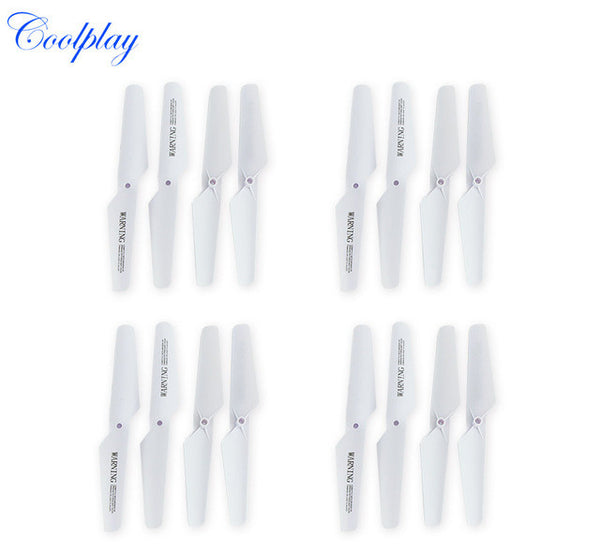Syma X5C,X5C-1,X5sc 4set=16pcs propeller & Black/red/blue/white main blades Spare Parts for Quadcopter Helicopter Drone