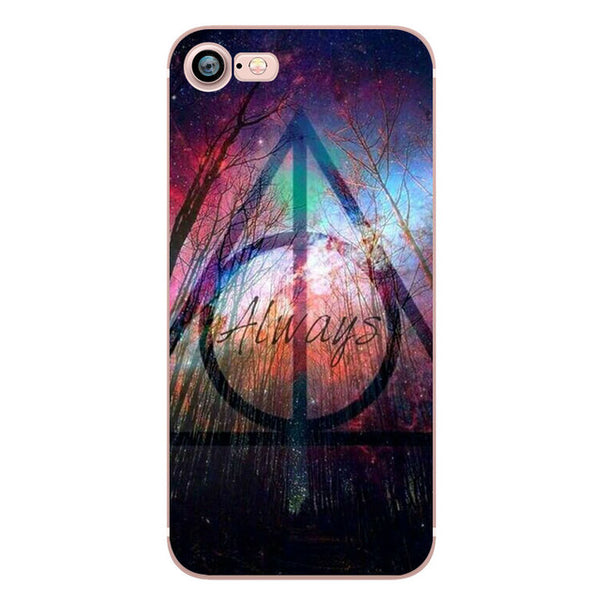 Harry Potter Case for iphone 6 6S 5s SE 7 7plus 6plus 6Splus Soft Silicone TPU Phone Back Cover Capinha Coque