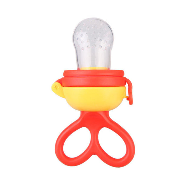 Hot Selling Cute Silicone Baby Pacifier Feeding Fruit Food Safe Nipple Infant Soother Teether Bite Nipple