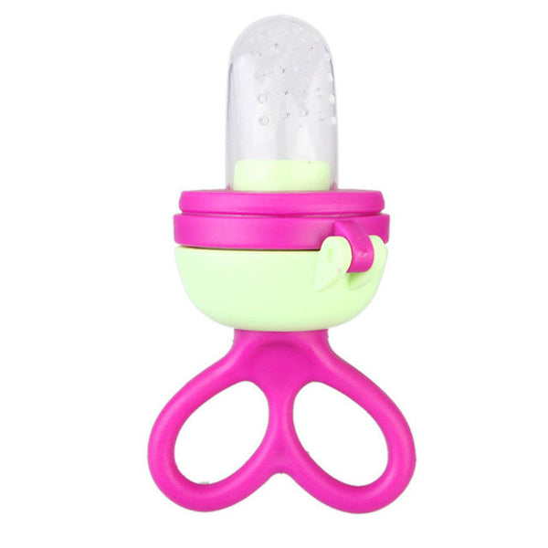 Hot Selling Cute Silicone Baby Pacifier Feeding Fruit Food Safe Nipple Infant Soother Teether Bite Nipple