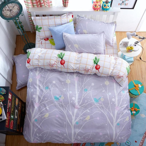 New Bedding Set Duvet Cover Sets Bed Sheet European Style Adults Kids Bedroom Sets Queen/Full Size Polyester Bedlinen
