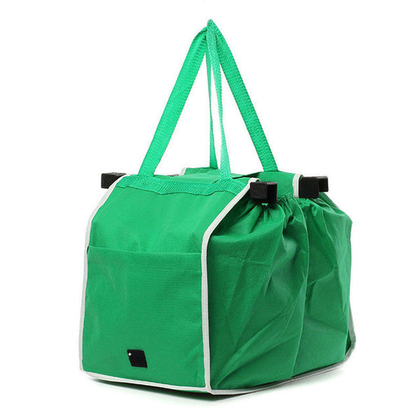 As Seen On TV Grocery Grab Shopping Bag Foldable Tote Eco-friendly Reusable Large Trolley Supermarket Large Capacity Bags