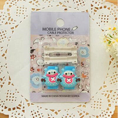 Cartoon Cute Lovely Usb Cable Protector Cable Case For Iphone 6 plus 6s 7 plus Cover Winder Cord Protector Organizer Cable Bow