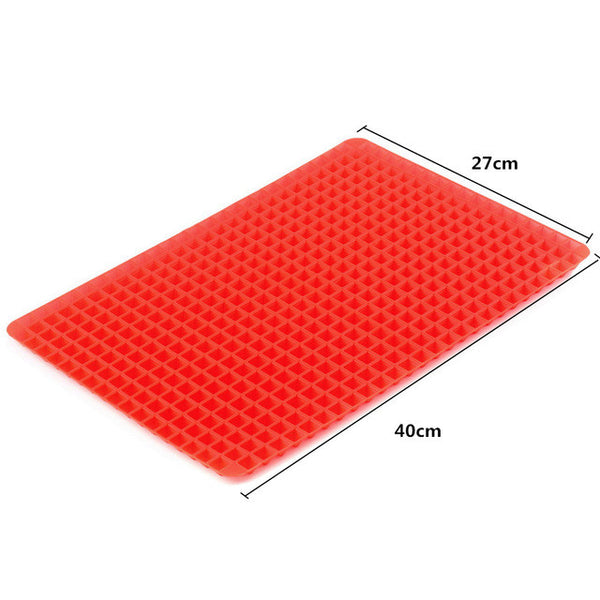40x27cm Pyramid Bakeware Pan Nonstick Silicone Baking Mats Pads Moulds Cooking Mat Oven Baking Tray Sheet Kitchen Tools