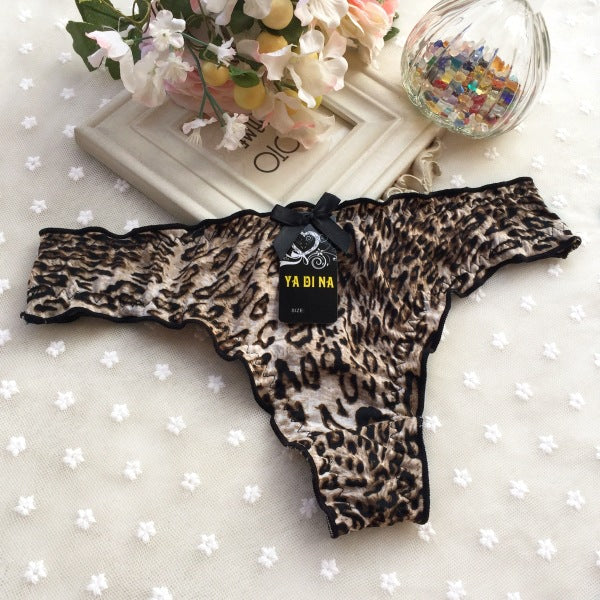 Sexy Underwear For Women's Panties Cute Print Underpants Lingerie Briefs Female Low Waist G-String Cotton Panties Female Thong