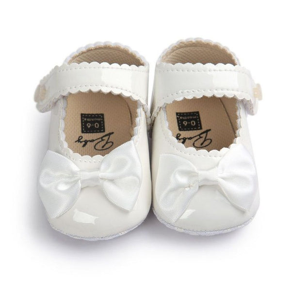 PU Leather Baby Shoes Newborn Infants Crib Soft Shoes Sneakers First Walker 0-18M