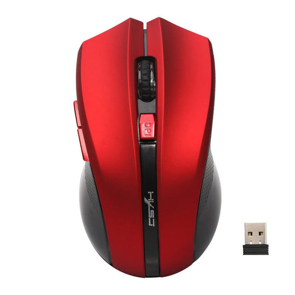 USB Wireless Mouse 6 Buttons 2.4G Optical Mouse Adjustable 2400DPI Wireless Gaming Mouse Gamer Mouse PC Mice for Computer Laptop