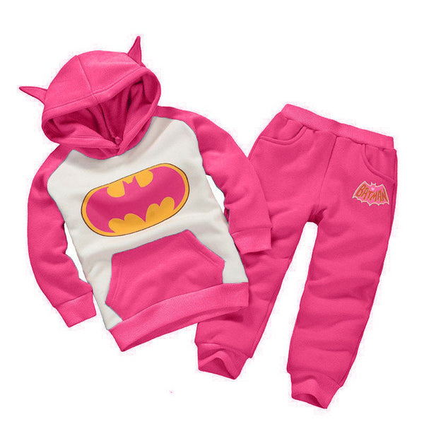 kids baby boys girls sets new Children Hoodie+pants 2 pcs set suit clothes sets kids clothing set 2017 Spring Autumn tracksuit