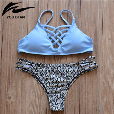 New Halter Top Sexy Bikini set Women Swimsuit Brazilian Bikini 2016 Push Up Swimwear Bathing Suit Biquini Bikinis Women