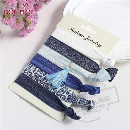 2017 New Elastic Hairband Girl Headband Women Elastic Hair bands Hair Tips Accessories Handband Hair Rope Tie Cotton Headwear