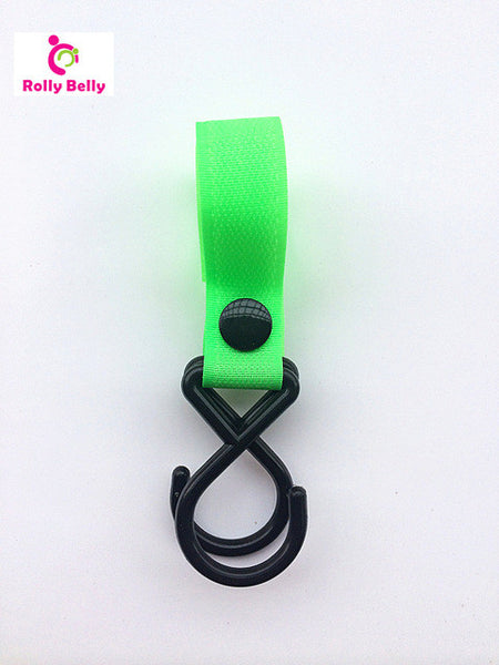 Baby stroller hook clips general strong 2 Hooks Strap hanger  baby stroller accessories hook hanger baby carriage 20 colors