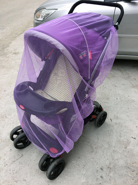 5 colors 150cm summer children baby stroller pushchair mosquito net netting accessories curtain carriage cart cover insect care
