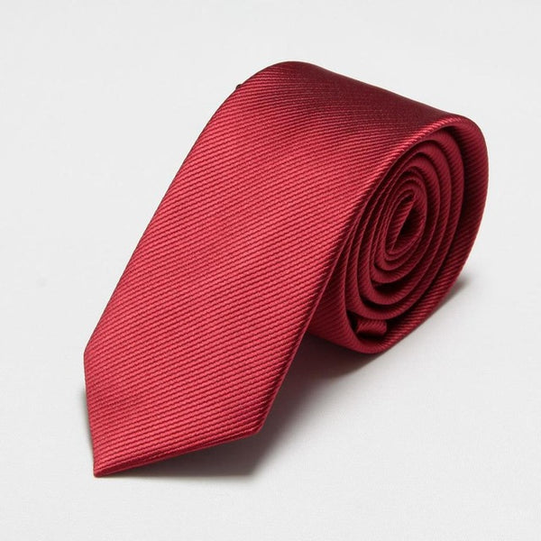 Fashion Narrow Tie Men Wedding gravata slim 6cm width 19 colors