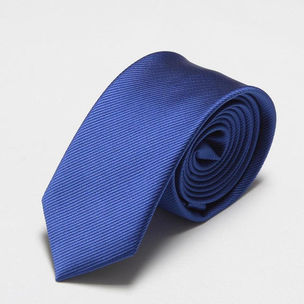 Fashion Narrow Tie Men Wedding gravata slim 6cm width 19 colors