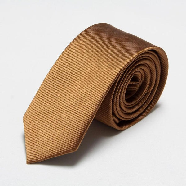 Fashion Narrow Tie Men Wedding gravata slim 6cm width 19 colors