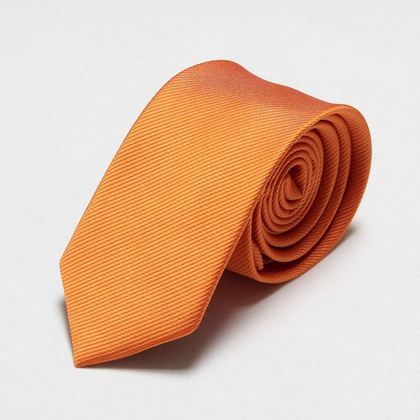 Fashion Narrow Tie Men Wedding gravata slim 6cm width 19 colors