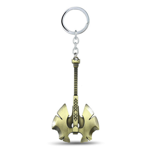 dota 2 keychain pudge toys 2016 New Game Dota2 action figures resin weapons sword Talisman props ornaments car styling decor