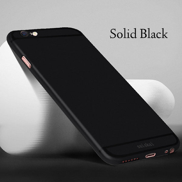 Scrub Hard Cases For iPhone 7 Phone Case iPhone 6 Plus PC Back Cover Protect Camera Ultra Thin Cover For iPhone 6s Case