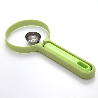 2pcs/set Melon spoon+ Fruit peeler household Gadget Kitchen Tools peeling + Fruit Dig a spoon kitchen accessories