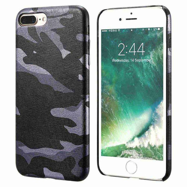 KISSCASE For iPhone 7 Case Military Camouflage Cool Men Leather Back Cover Case For iPhone 7 7 Plus For iPhone 6 6S Plus 5 5s SE