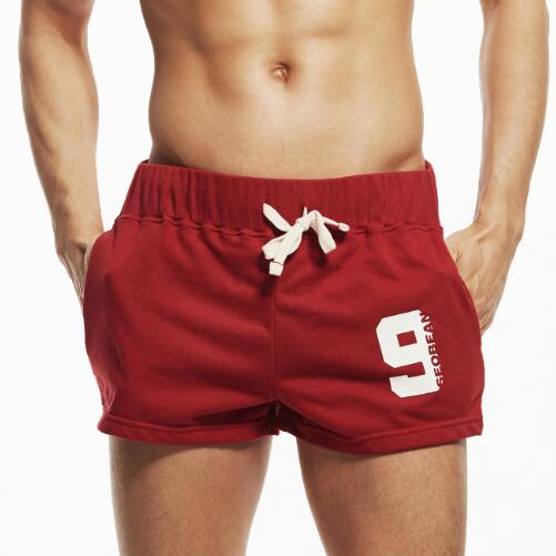 New Fashion Casual Men's Shorts with Inside Pocket Summer Leisure Men's Trunks Comfort Homewear Fitness Workout Shorts Men PF060