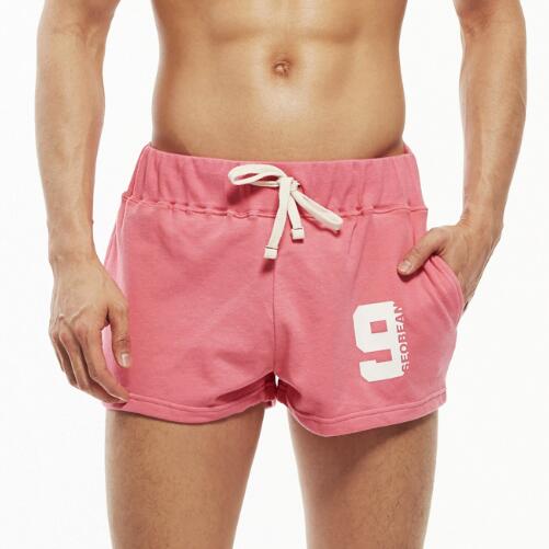 New Fashion Casual Men's Shorts with Inside Pocket Summer Leisure Men's Trunks Comfort Homewear Fitness Workout Shorts Men PF060