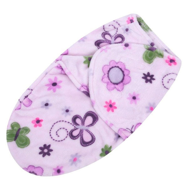 Baby Swaddle Wrap Flannel Envelopes For Newborns Soft Warm Blanket Swaddling Infant Sleepsack Sleeping Bag Swaddleme Bedding V2