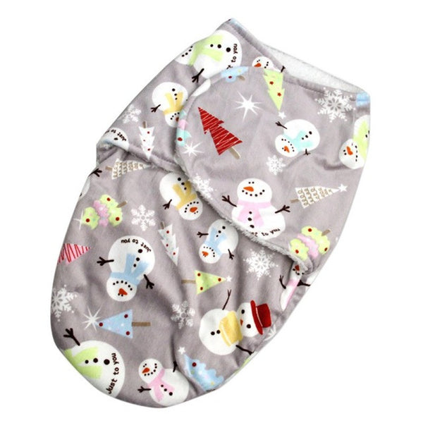 Baby Swaddle Wrap Flannel Envelopes For Newborns Soft Warm Blanket Swaddling Infant Sleepsack Sleeping Bag Swaddleme Bedding V2