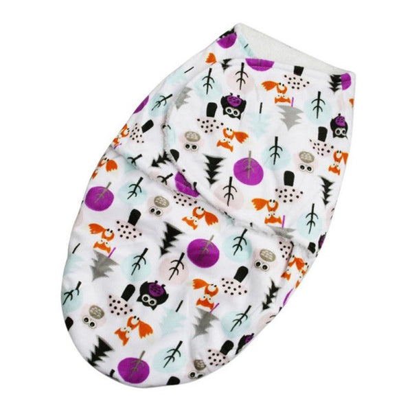 Baby Swaddle Wrap Flannel Envelopes For Newborns Soft Warm Blanket Swaddling Infant Sleepsack Sleeping Bag Swaddleme Bedding V2