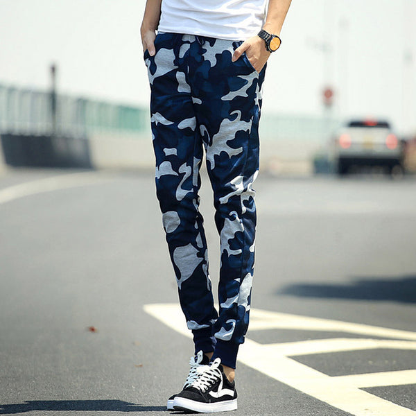 Mens Joggers Camouflage Men Pants Cool Army Skinny Casual Military Trouser Hip Hop Fashion Style Sweatpants Camo Pants