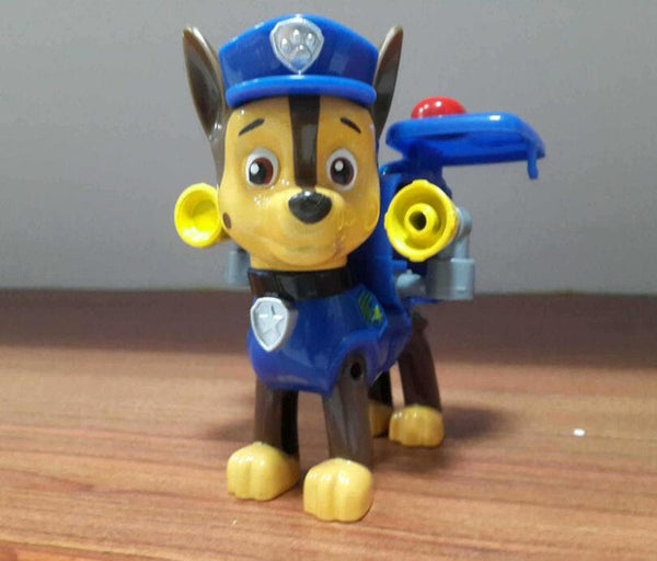 OPP bag!!! Puppy Patrol Canine Toy Russian Kids Toy Puppy Patrol Toy Canina Toy Tracker Ryder Everest awed Badget-robot dog