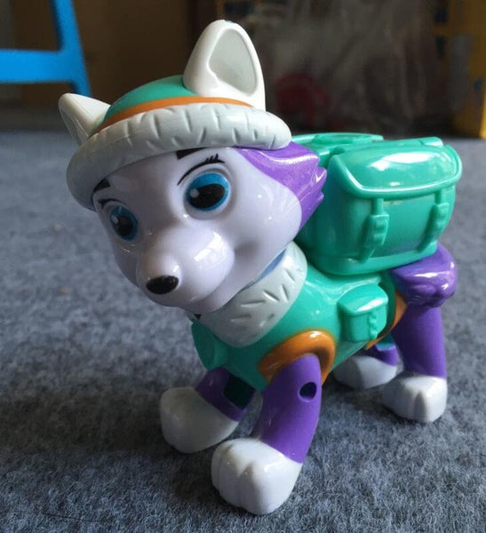 OPP bag!!! Puppy Patrol Canine Toy Russian Kids Toy Puppy Patrol Toy Canina Toy Tracker Ryder Everest awed Badget-robot dog