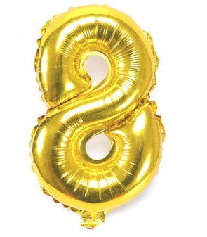 32 inches large Gold Silver Number Foil Balloons Digit air Ballons Birthday Party Wedding Decor Air Baloons Event Party Supplies