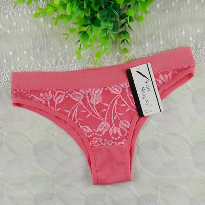 2016 Hot sale bragas women panties thongs cotton lace women underwear fun underwear women briefs high quality