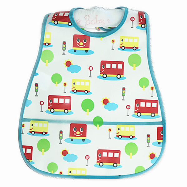 Baby Bibs EVA Waterproof Saliva Towel Scarf Lunch Boys Girls Cartoon Infant Bibs Burp Cloths For Children Feeding Care