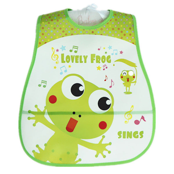 Baby Bibs EVA Waterproof Saliva Towel Scarf Lunch Boys Girls Cartoon Infant Bibs Burp Cloths For Children Feeding Care