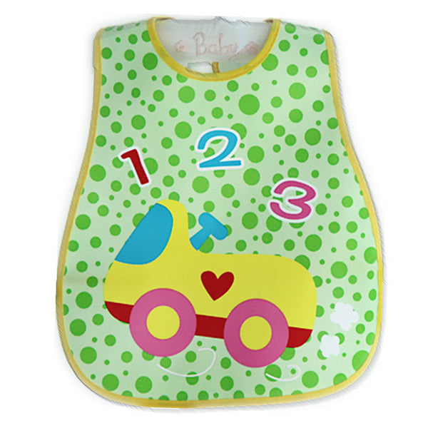 Baby Bibs EVA Waterproof Saliva Towel Scarf Lunch Boys Girls Cartoon Infant Bibs Burp Cloths For Children Feeding Care