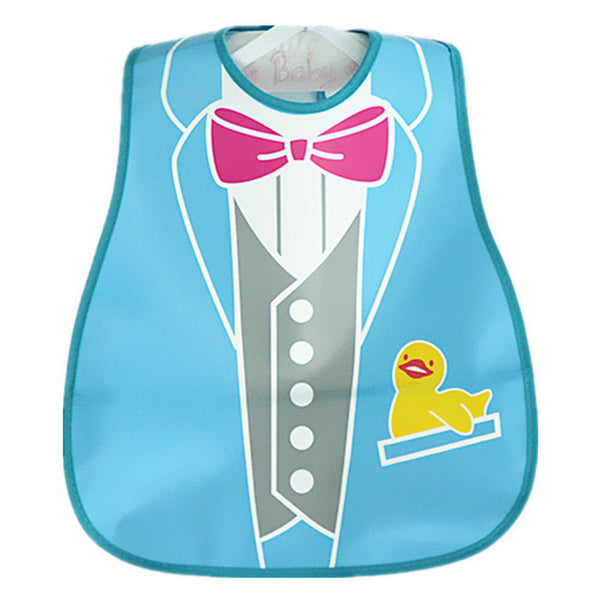 Baby Bibs EVA Waterproof Saliva Towel Scarf Lunch Boys Girls Cartoon Infant Bibs Burp Cloths For Children Feeding Care