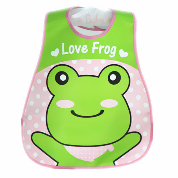 Baby Bibs EVA Waterproof Saliva Towel Scarf Lunch Boys Girls Cartoon Infant Bibs Burp Cloths For Children Feeding Care